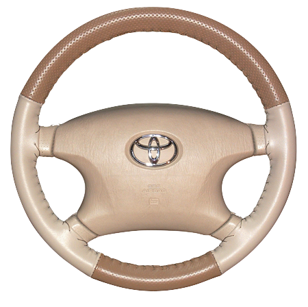 perforated steering wheel sample